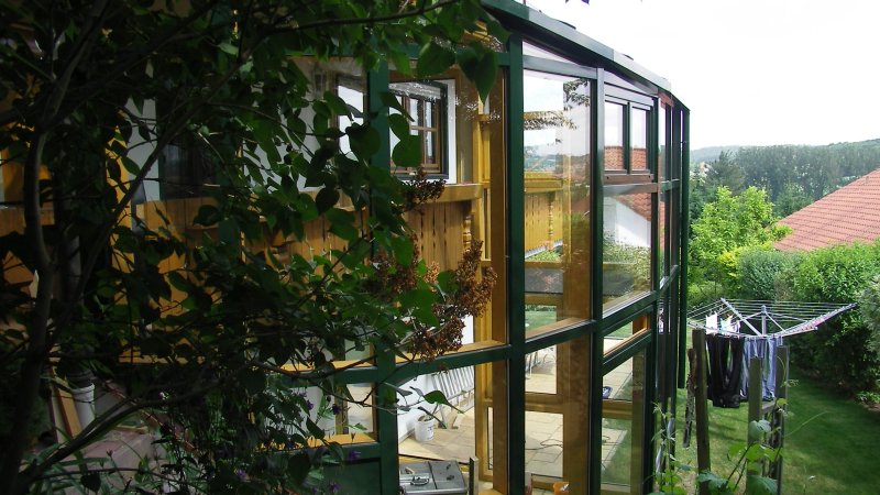 Pfosten-Riegel-Bauweise